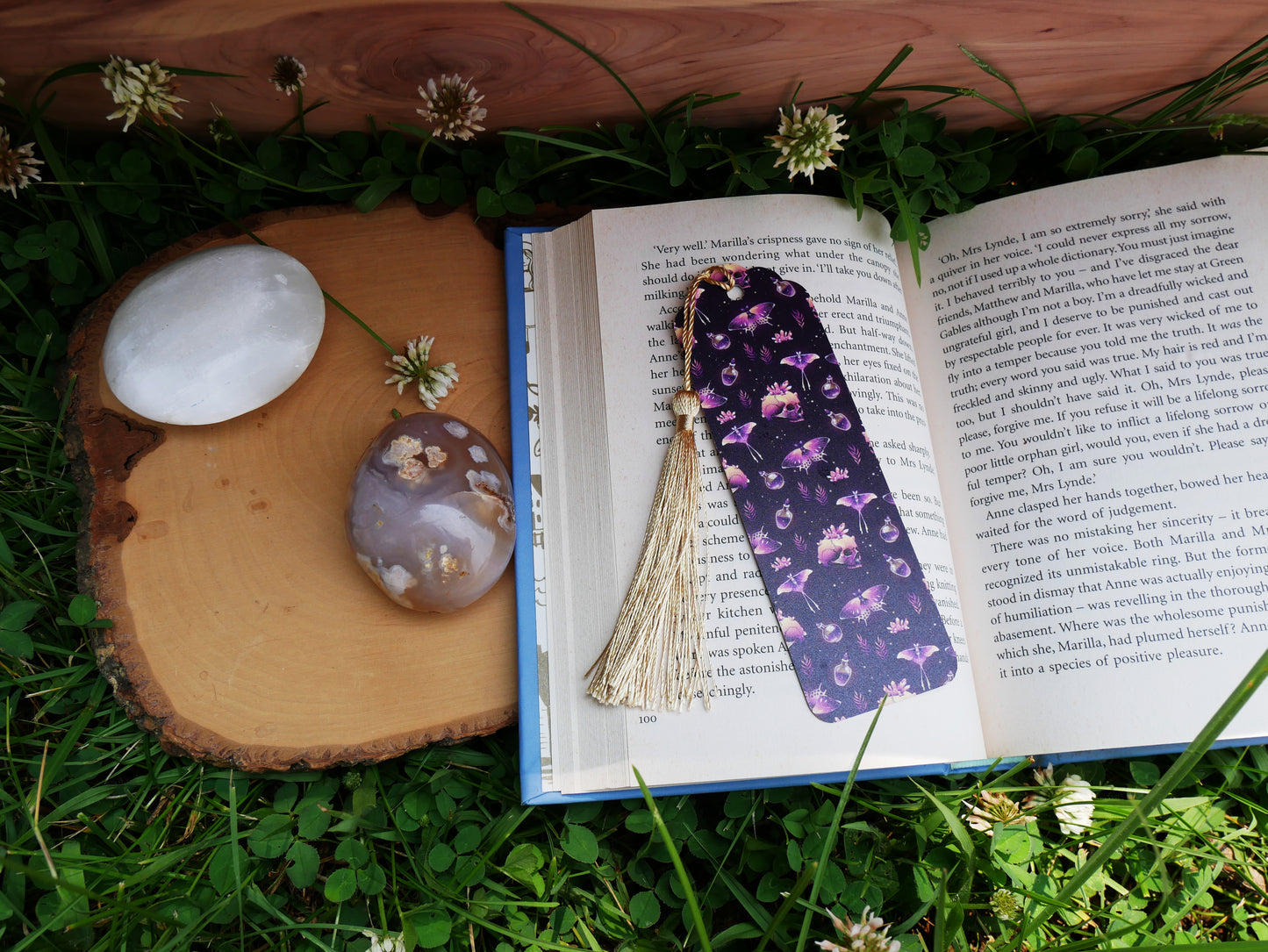 Skulls, Potions & Moths Bookmark