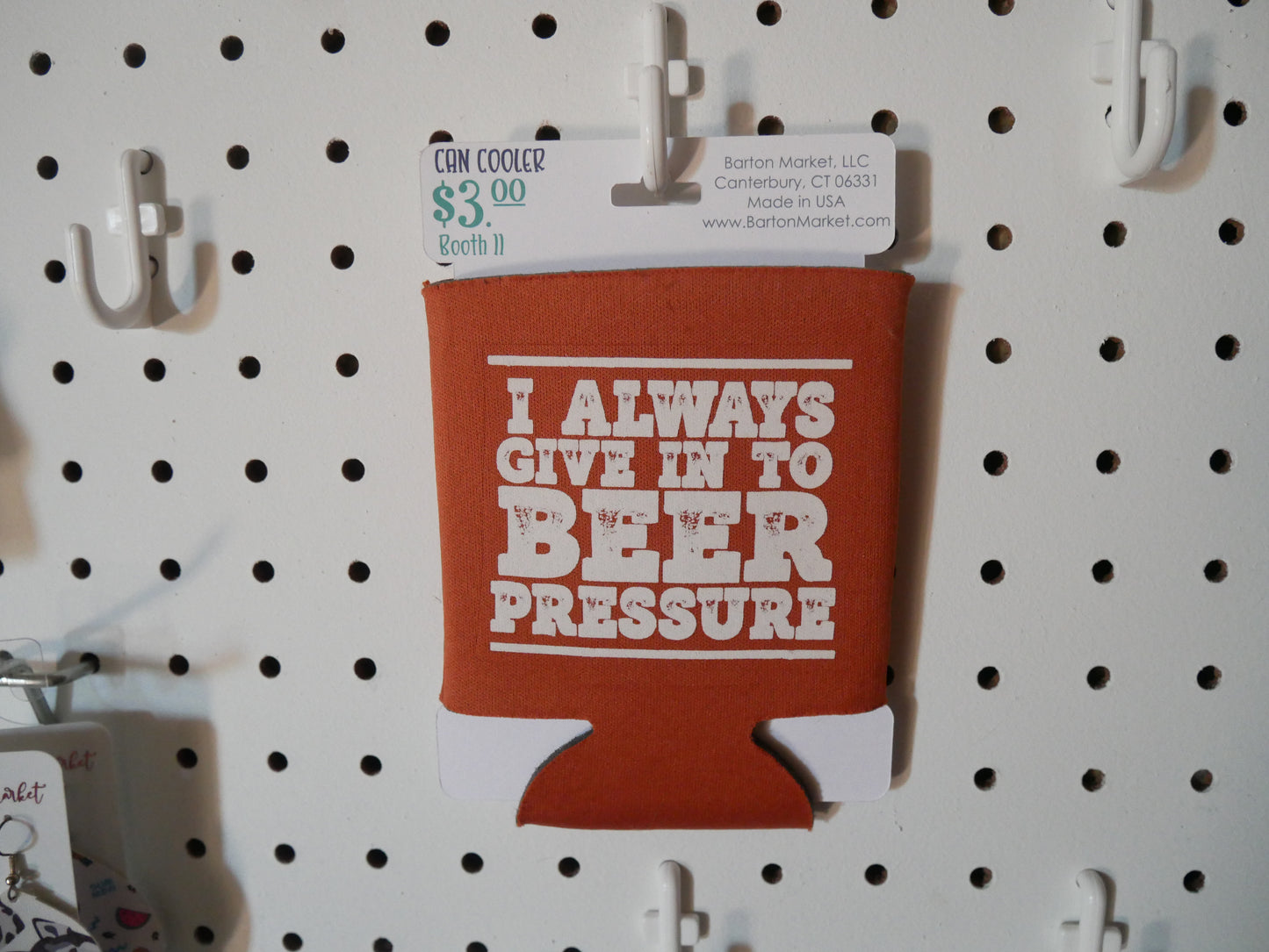 I Always Give In To Beer Pressure | Can Cooler
