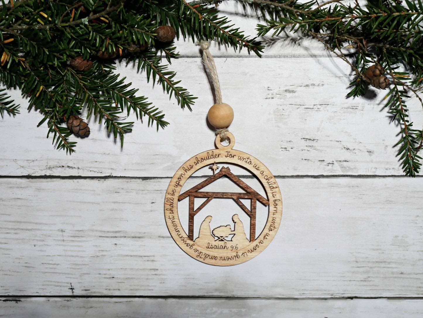 Nativity Christmas Ornament