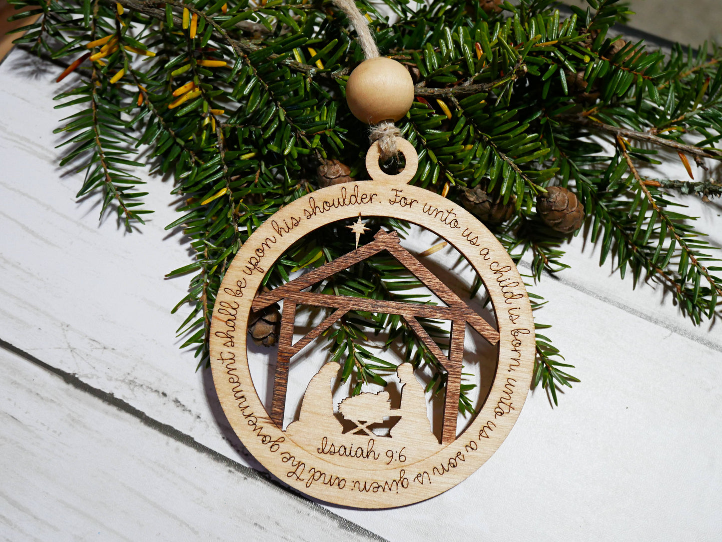Nativity Christmas Ornament