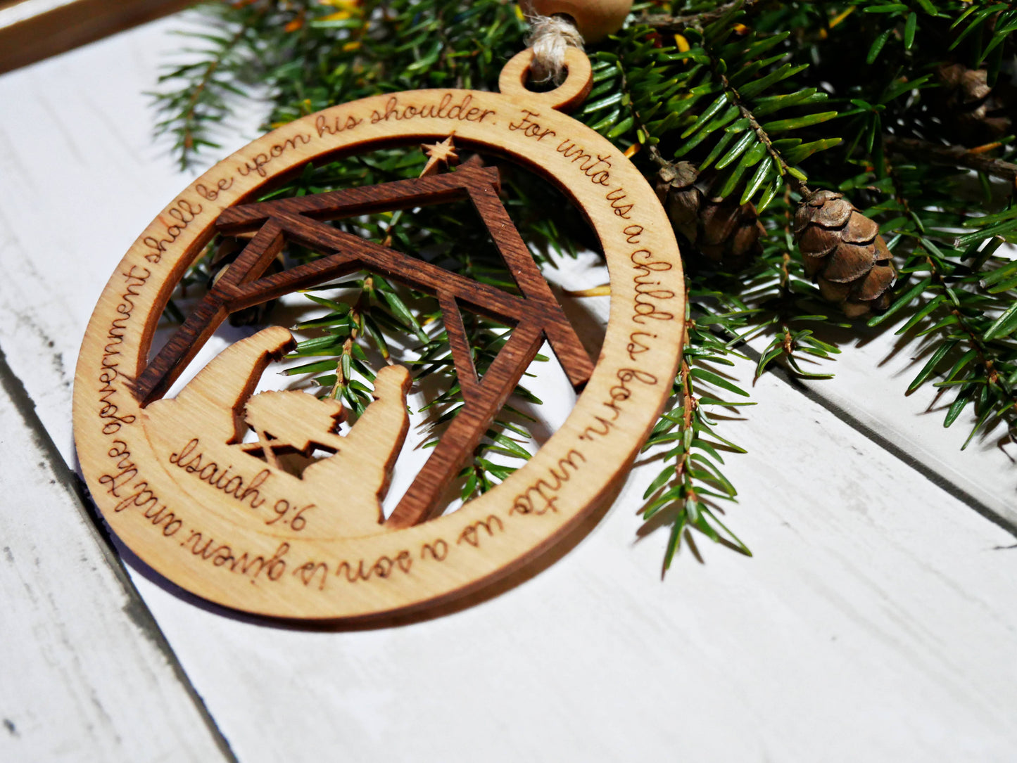 Nativity Christmas Ornament