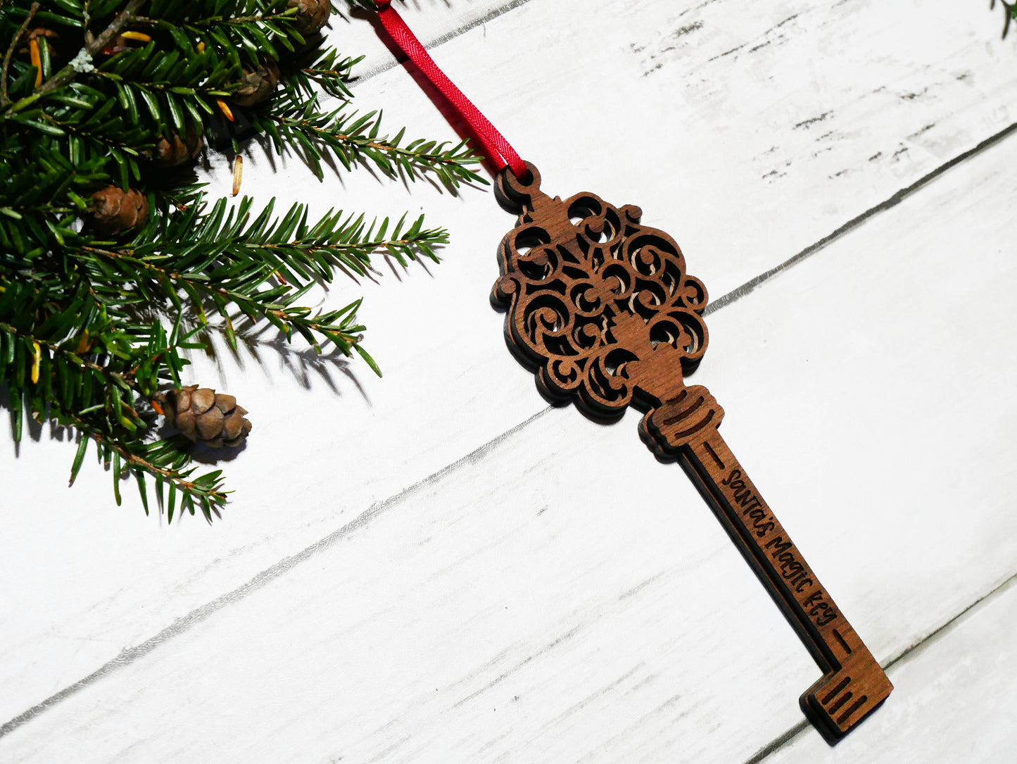 Santa's Magic Key Ornament