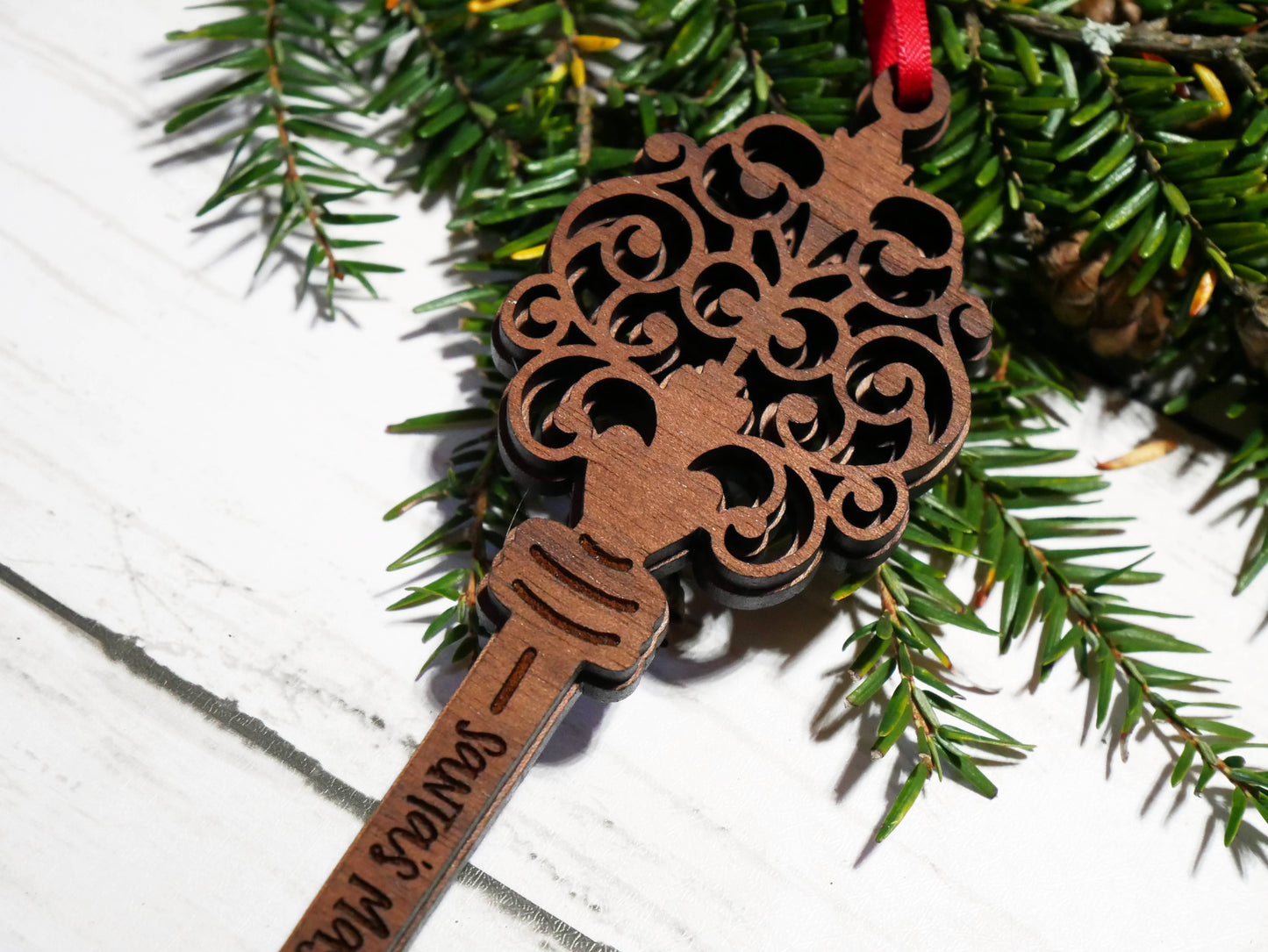 Santa's Magic Key Ornament