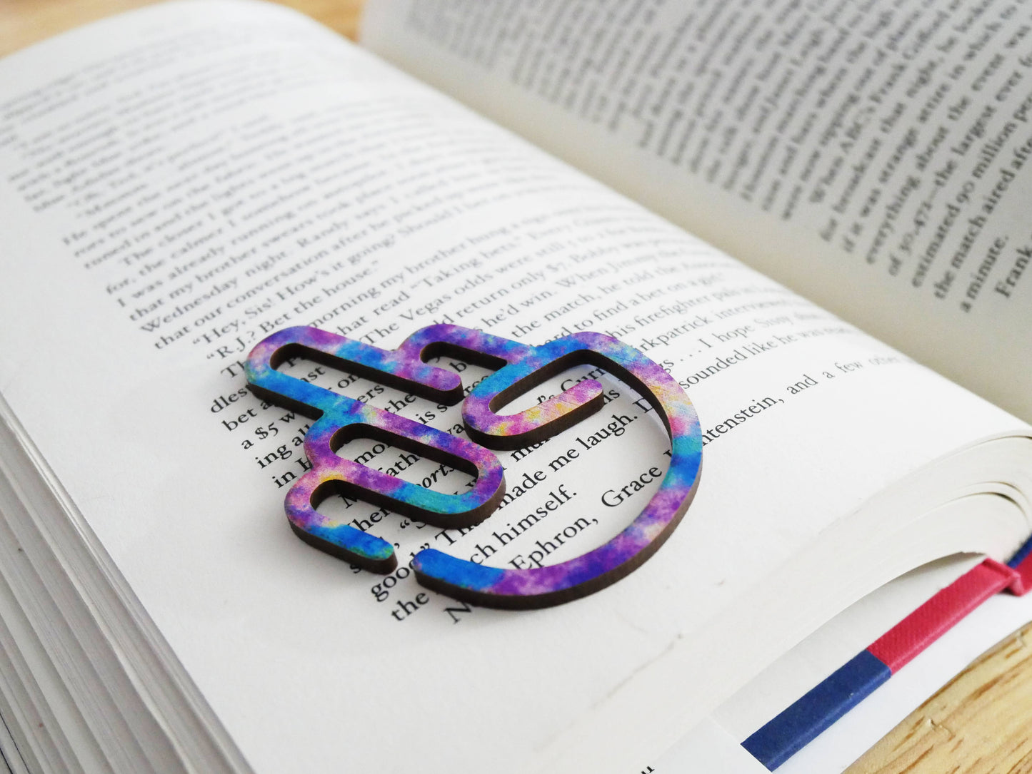 Middle Finger Bookmark Clip