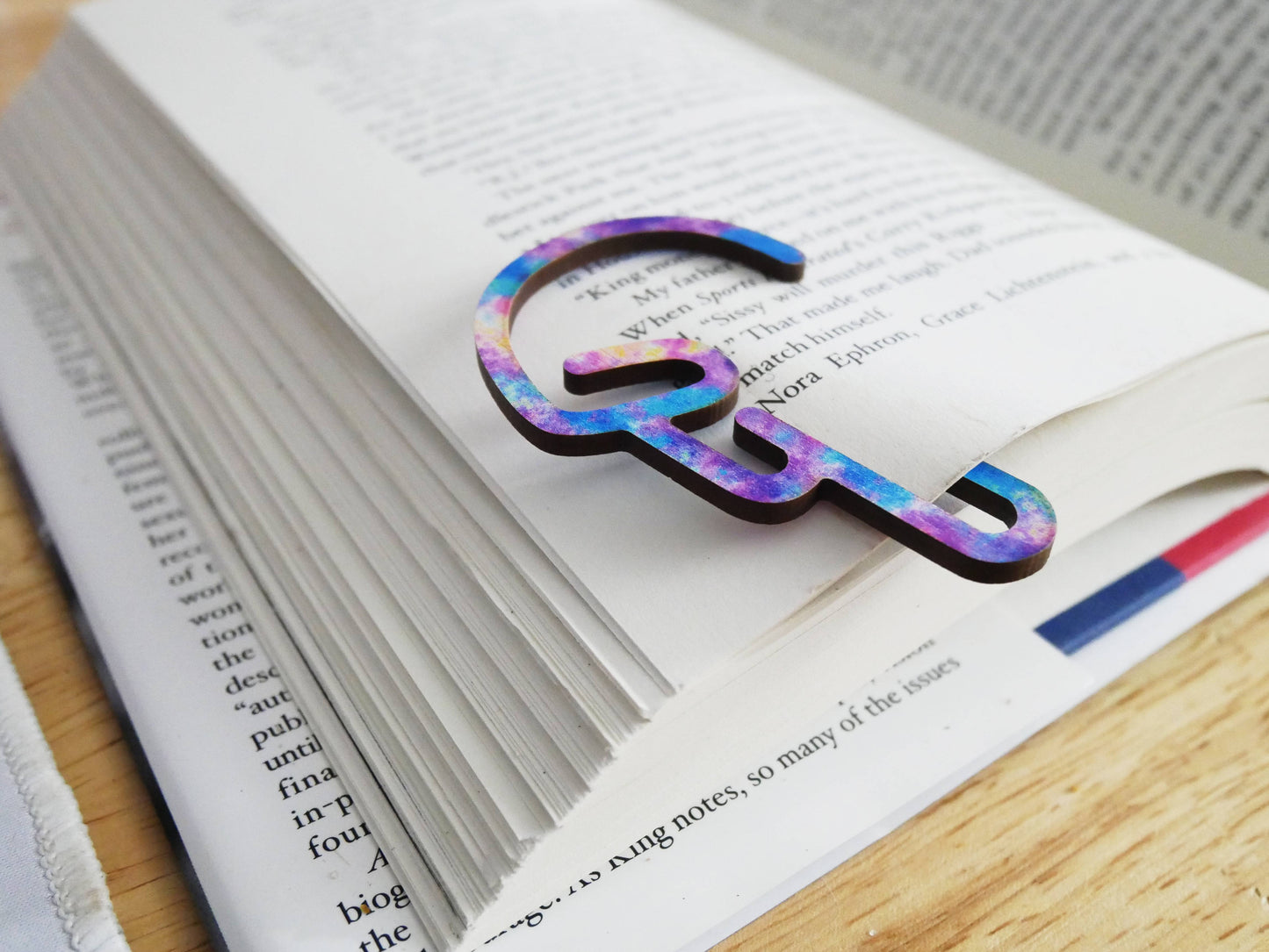 Middle Finger Bookmark Clip