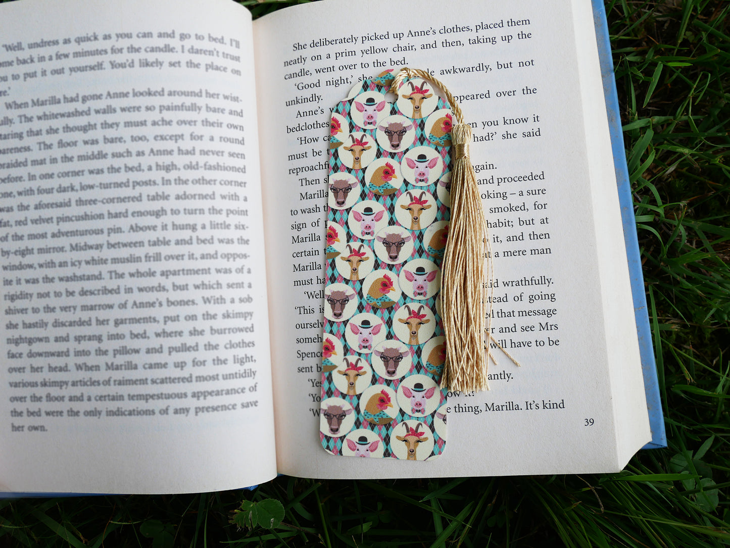 Farm Animals Bookmark