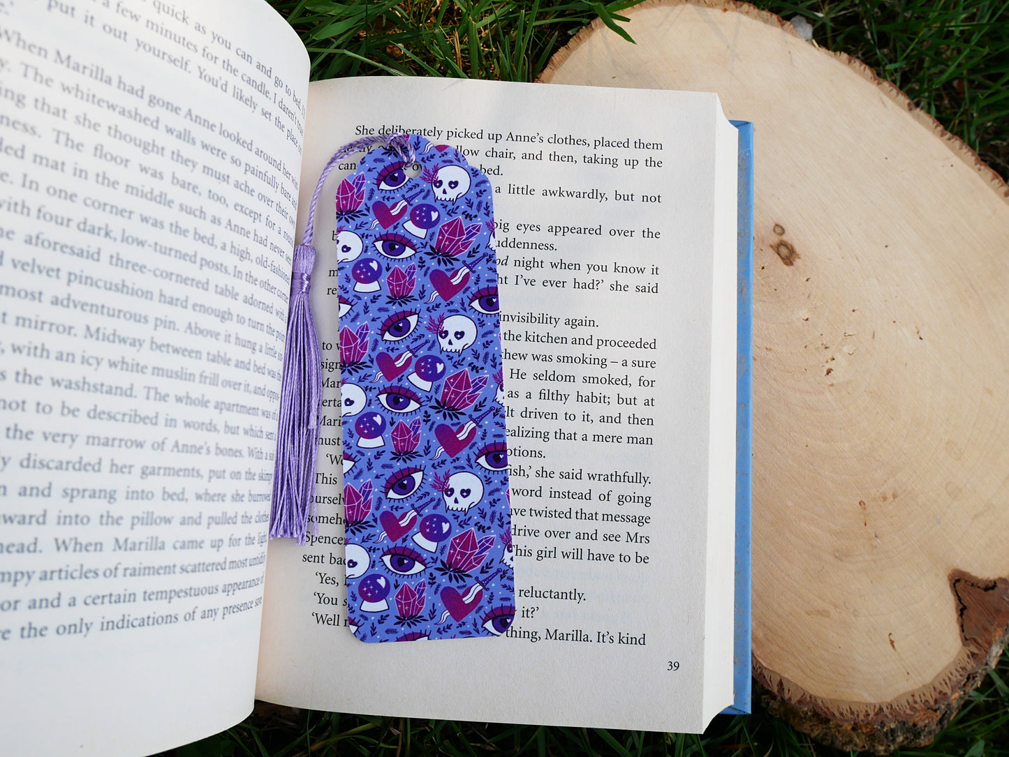 Skulls, Crystals, & Psychic Bookmark