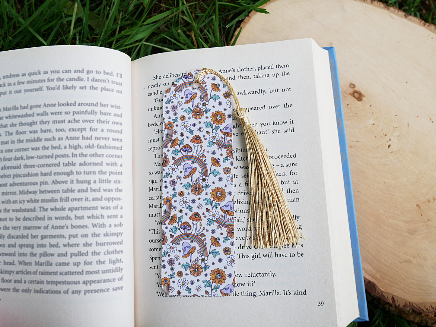 Groovy Shrooms Bookmark