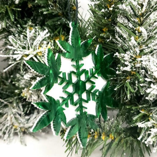 Weedflake Ornament