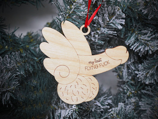 My Last Flying F*ck Ornament