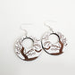 Spooky Halloween Dangle Earrings | Sterling Silver, Stainless Steel, or Clip On