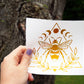 Celestial Bee Sticker Decal