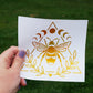 Celestial Bee Sticker Decal