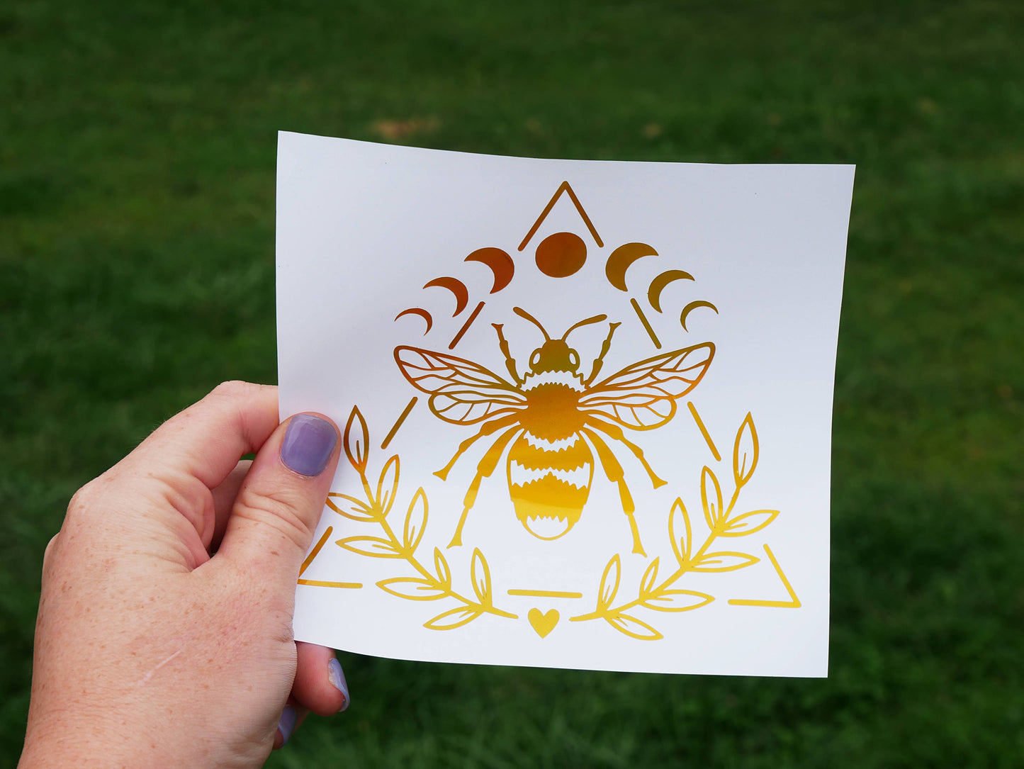 Celestial Bee Sticker Decal