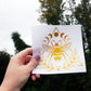Celestial Bee Sticker Decal
