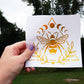 Celestial Bee Sticker Decal
