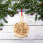Custom Gingerbread Cookie Family Ornament