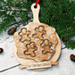 Custom Gingerbread Cookie Family Ornament