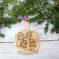 Custom Gingerbread Cookie Family Ornament