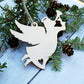 Wooden Angel Christmas Ornament