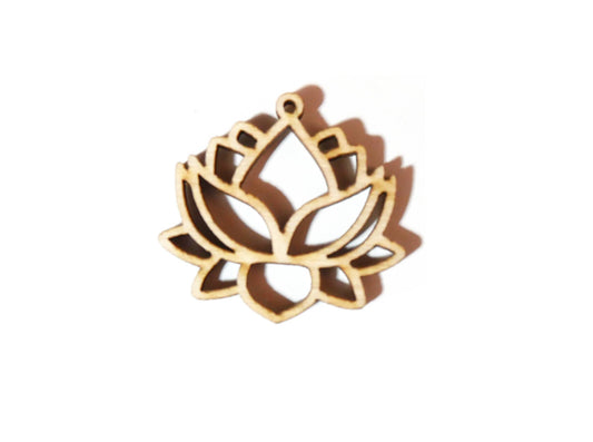 Lotus Earring Blanks