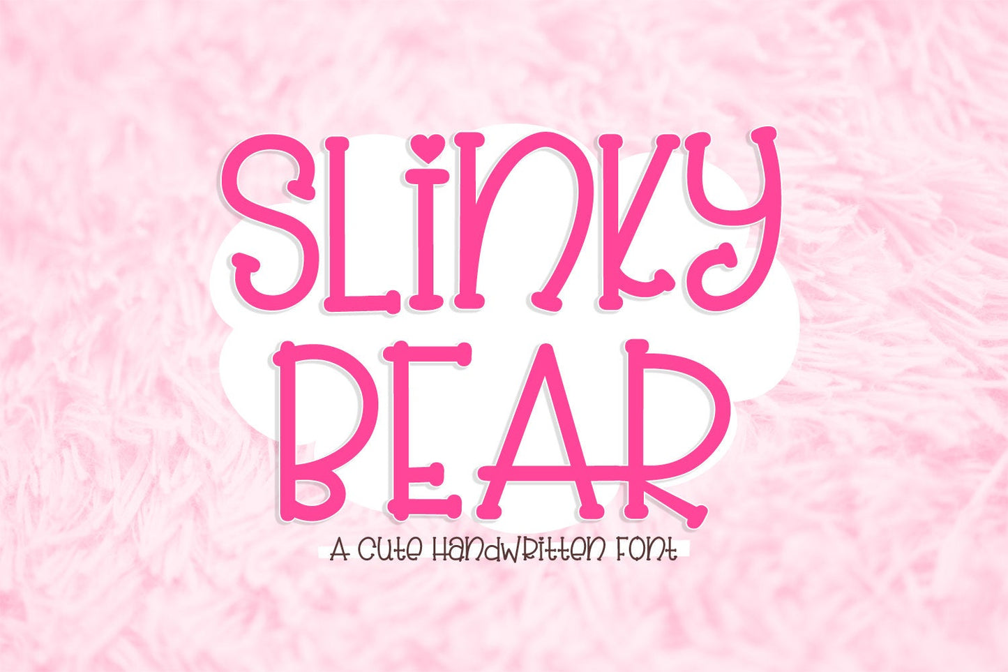 Slinky Bear font